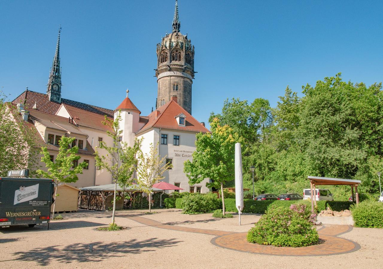 Hotel Alte Canzley Wittenberg Exterior photo